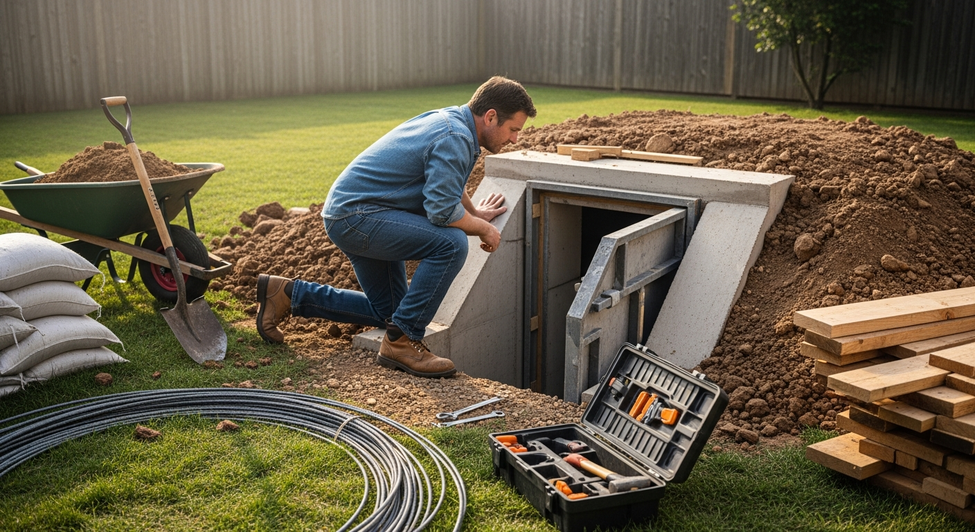 Essential Wildfire Preparedness Tips for San Diego Homeowners: Underground Shelters and Safe Rooms by Bunker Builders